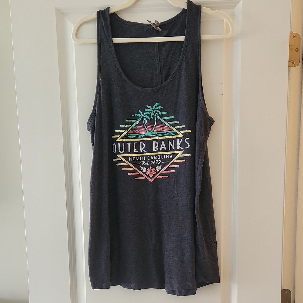 Outer Banks Graphic Tank Top